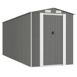Abri de jardin - Non spécifié - Cabanon - Acier galvanisé - 192 x 523 x 223 cm - Porte coulissante