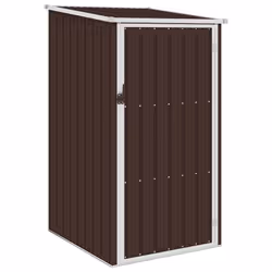 Helloshop26 3000208557808, Abri en métal, Unique, Appentis, Marron, Acier, Marron