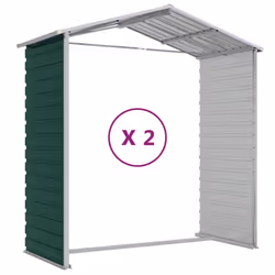 Helloshop26 3000208566220 abri de jardin Abri en métal - Vue supplémentaire 7