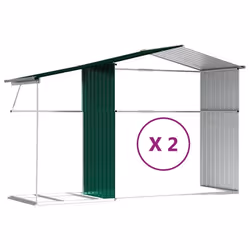 Helloshop26 3000208578209 abri de jardin Abri en métal - Vue supplémentaire 7