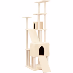 Gardez vos adorables chats amusés sans fin avec cet arbre à chat tout-en-un ! Tour à chat tout-en-un : le mobilier pour chats ...