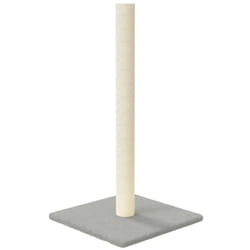 Arbre à chat meuble tour grimper jouet grattage grattoir escalade plateforme clair 35 x 35 x 70 cm gris