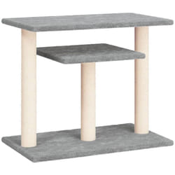 Arbres à chat avec plates-formes clair 62,5 cm gris