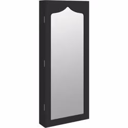 Gardez vos bijoux et parfums rangés discrètement et élégamment avec cette élégante armoire à bijoux avec miroir ! Matériau du ...