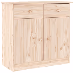Ce buffet en bois pratique est conçu pour répondre à vos besoins de rangement et constitue un complément idéal à votre salon. ...