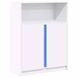 Buffet - Non spécifié - Modèle moderne - Éclairage LED RVB - Bois dingénierie - 77 x 34 x 100 cm