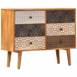 Apportez le luxe d'un design inspiré du milieu du siècle dans votre intérieur avec notre magnifique armoire latérale en bois ...