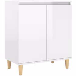 Ce buffet idéal doté d'un design scandinave est pratique mais également un supplément décoratif à votre maison. Matériau robu ...