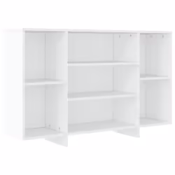 Buffet bahut - Inconnu - 120 x 30 x 75 cm - Bois dingénierie - Blanc - Contemporain