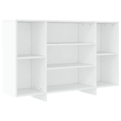 Buffet bahut - Inconnu - 120 x 30 x 75 cm - Bois dingénierie - Blanc - Contemporain