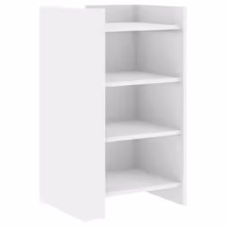 Buffet - Ingénier - Armoire de rangement - Bois dingénierie - 2 portes - 45 x 35 x 75 cm