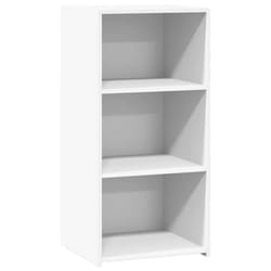 Buffet - Bois dingénierie - 45 x 41 x 93 cm - Blanc - Rangement pratique - Design intemporel