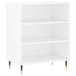 Buffet - Ingen - Meuble de rangement - Bois dingénierie - 57 x 35 x 70 cm - Blanc