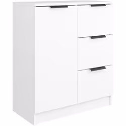Avec un charme minimaliste, ce buffet satisfera vos différentes exigences et sera un complément idéal dans votre pièce. Matér ...
