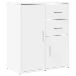Buffet - Bois dingénierie - 60 x 31 x 70 cm - Blanc - Meuble de rangement - Cuisine/Salle de séjour