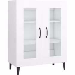 Ce buffet classique est destiné à être un supplément décoratif et pratique à votre maison. Matériau robuste : le bois d'ingén ...