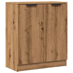Buffet - Artisanal - 60 x 30 x 70 cm - Bois dingénierie - Rangement pratique - Design minimaliste