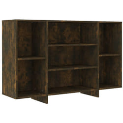 Buffet bahut commode armoire meuble de rangement organisateur cuisine salle de séjour salon 120 x 30 x 75 cm bois d'ingénierie marron