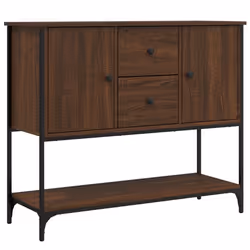 Buffet - Inconnu - 100 x 36 x 85 cm - Bois dingénierie - Marron - Classique intemporel