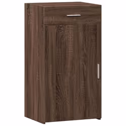 Buffet - Bois dingénierie - 50 x 425 x 93 cm - Marron - 1 tiroir - 1 porte