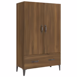 Buffet - Inge - Armoire de rangement - 2 portes - 1 tiroir - Bois dingénierie
