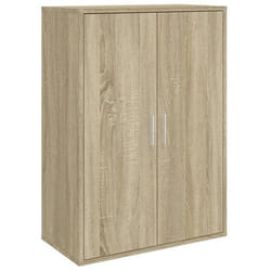 Buffet - Sonoma - 60 x 31 x 84 cm - Bois dingénierie - Design contemporain - Rangement pratique