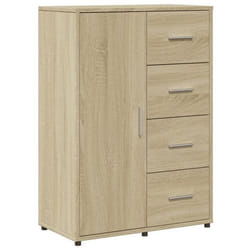 Buffet - Sonoma - 60 x 31 x 84 cm - Bois dingénierie - Rangement pratique - Design tendance