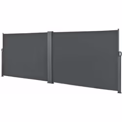 Double Brise-soleil Ce paravent garantit la protection complète contre les regards curieux, le vent et le soleil. L'installat ...