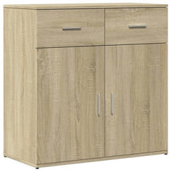 Buffet bahut commode armoire meuble de rangement organisateur cuisine salle de sejour salon sonoma 79 x 38 x 80 cm bois
