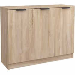 Introduisez un air de charme moderne dans votre intérieur existant avec ce buffet ! Matériau facile à nettoyer : le bois d'in ...
