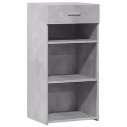 Buffet - INCONNU - INCONNU - Bois dingénierie - 1 tiroir - Gris béton - 45 x 425 x 93 cm