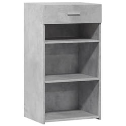 Buffet - INGENIERIE - 50 x 425 x 93 cm - Bois - 1 tiroir - Gris béton
