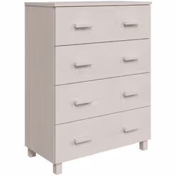 Ce buffet en bois constitue un supplément décoratif et pratique à votre décor. Ce meuble à tiroirs est fabriqué en bois de pi ...