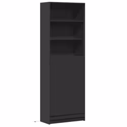 Buffet haut - Non spécifié - 69 x 325 x 200 cm - Bois dingénierie - LED RVB - Noir
