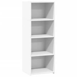 Buffet haut - Non spécifié - 45 x 41 x 124 cm - Bois dingénierie - Blanc - Design intemporel