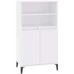 Ce buffet haut classique est conçu pour être un ajout décoratif et pratique à votre maison. Matériau durable : ce buffet est  ...