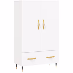 Ce buffet haut ajoute un charme moderne à votre intérieur existant ! Matériau durable : le bois d'ingénierie est d'une qualit ...