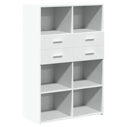 Buffet - MARQUE - Modèle - Bois dingénierie - 2 tiroirs - 80 x 425 x 124 cm
