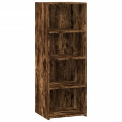 Buffet haut - MARQUE - Modèle - Bois dingénierie - 45 x 41 x 124 cm - Chêne fumé