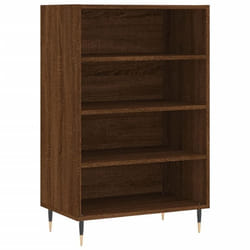Buffet bahut commode armoire meuble de rangement organisateur cuisine salle de sejour salon haut 57 x 35 x 90 cm bois d