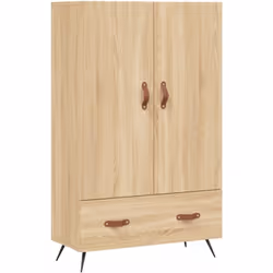 Ce buffet haut ajoute un charme moderne à votre intérieur existant ! Matériau durable : le bois d'ingénierie est d'une qualit ...