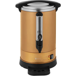 Machine à café filtre cafetière à filtre cafetière pro percolateur électrique 14 litres or acier inoxydable