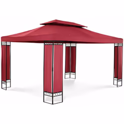 Hauteur (faîte) 2,60 m Hauteur des montants 2 m Dimensions 3 x 4 m Dimensions des montants 17 x 17 mm Dimensions des tubes de ...