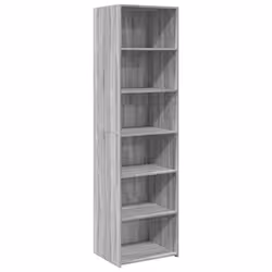 Buffet - SONOMA - Haut - Bois dingénierie - 50 x 41 x 185 cm - Rangement moderne