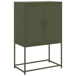 Buffet haut - Indus - Olive - 2 portes - Acier - 685 x 385 x 107 cm