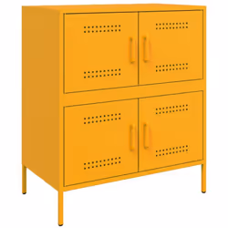 Ce buffet robuste de style industriel constitue un supplément intemporel à votre salon ou à votre chambre à coucher. Cadre ro ...