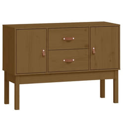 Buffet - Non spécifié - 110 x 40 x 78 cm - Bois massif - 2 tiroirs - 2 portes