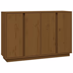 Buffet - Non spécifié - 120 x 35 x 80 cm - Bois massif - Marron - Style classique intemporel