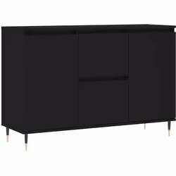 Ce buffet tendance, au look intemporel, est conçu pour être un excellent supplément à votre maison. Matériau durable : le boi ...