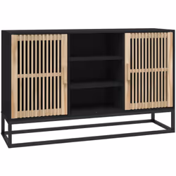 Ce buffet classique, au look intemporel, est conçu pour être un excellent supplément à votre maison. Matériau durable : le bo ...